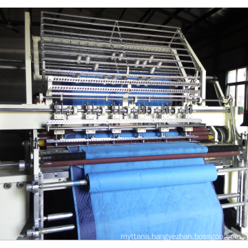 Lock stitch multi needle quilting machine price, high speed multi needle quilting machine supplier